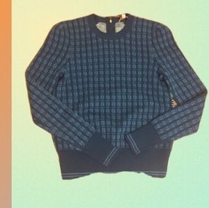 Blue Walda Beetle Bug sweater Tory Burcb